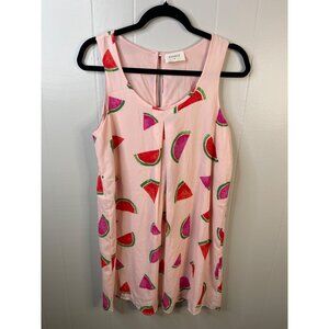 Everly Watermelon Print Sleeveless Dress M